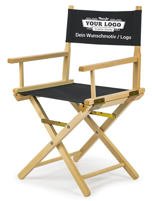 Director’s chair Lotse printed with your name, logo or design