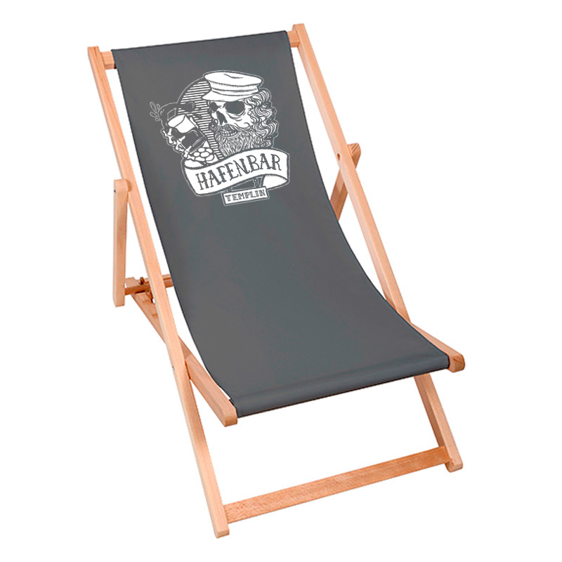 Printed deckchair for hotels and restaurants