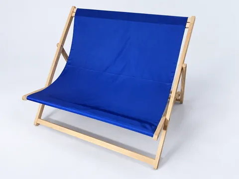 Double deckchair FOFFTEIN, three-quarter view